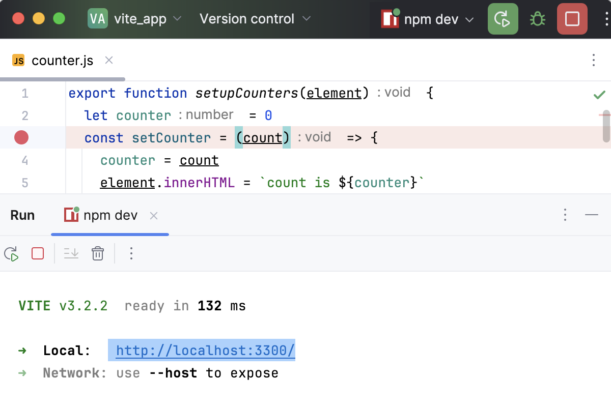 应用程序正在开发模式下运行 应用程序正在开发模式下运行