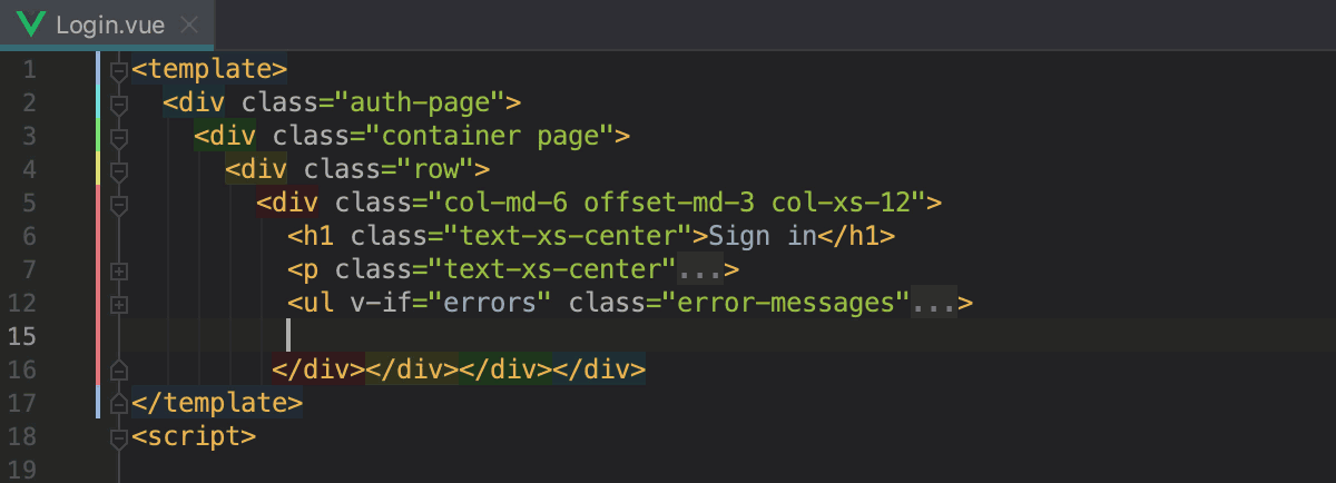 Vue.js | PyCharm Documentation