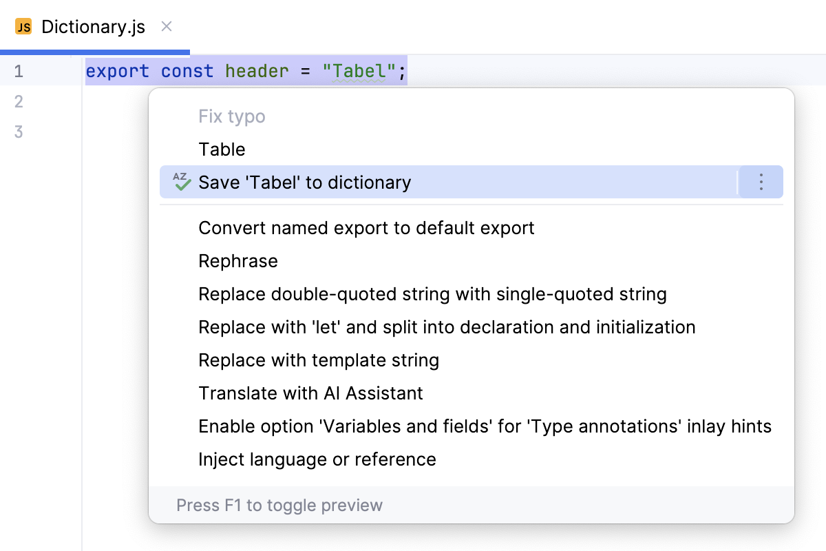 Accept a misspelled word Accept a misspelled word