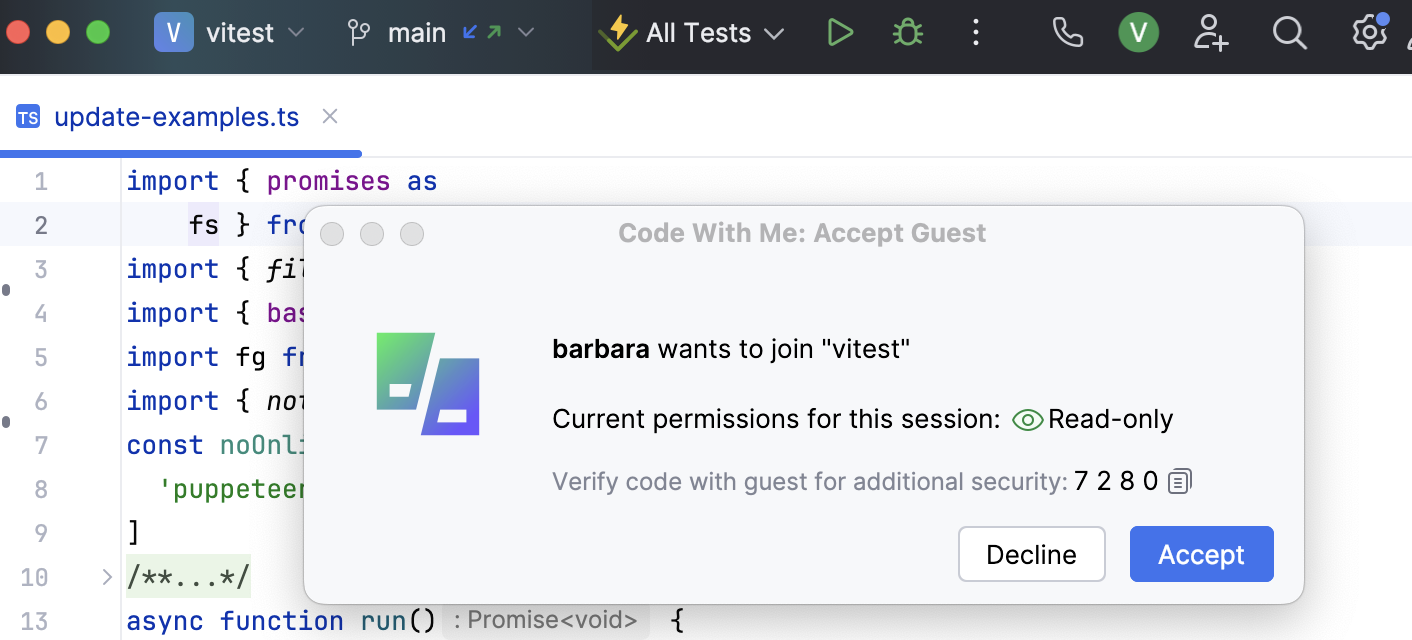 Accept Guest Accept Guest