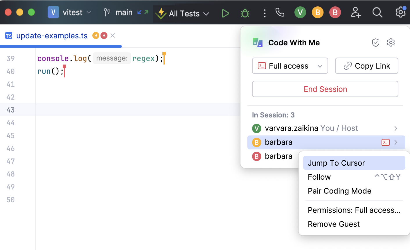 Jump to Other Participant Jump to Other Participant