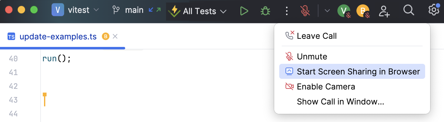 Screen sharing Screen sharing