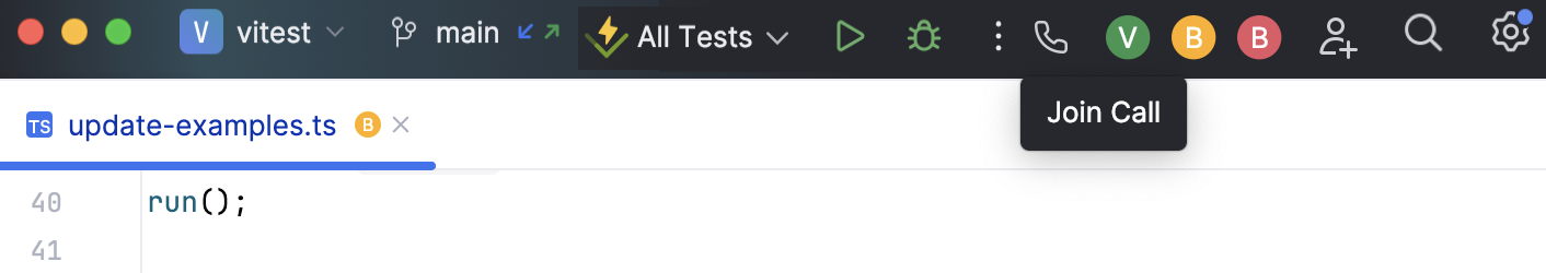 Start call Start call