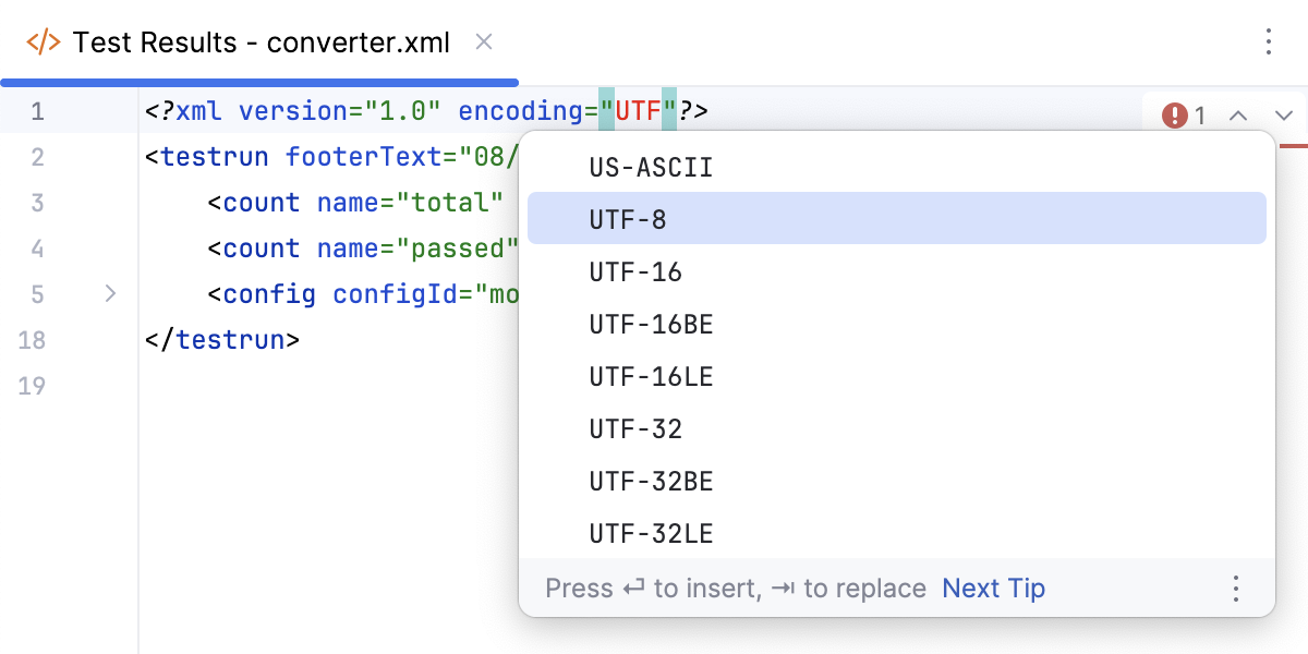 Explicit encoding Explicit encoding