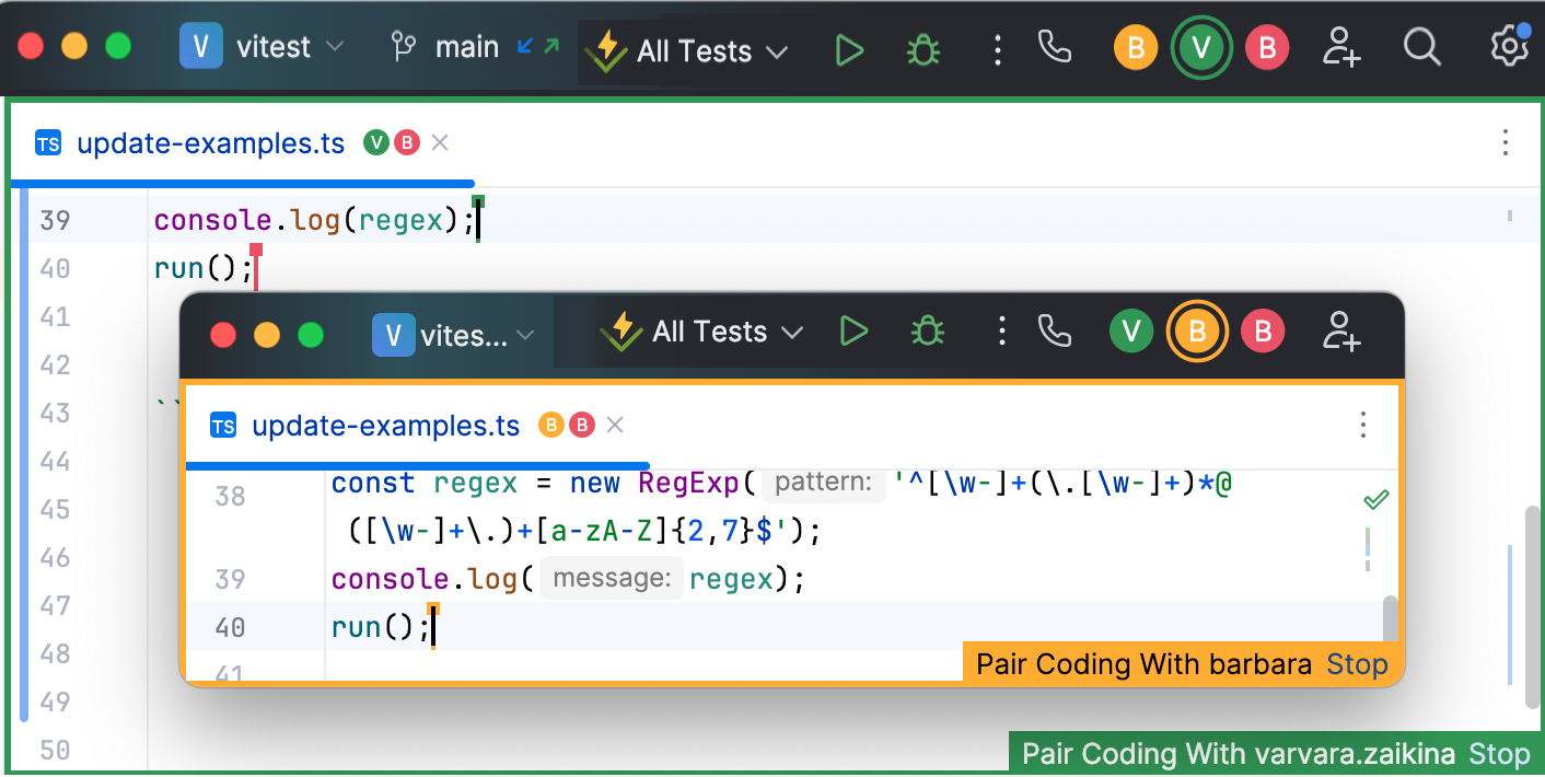 Pair Coding mode Pair Coding mode