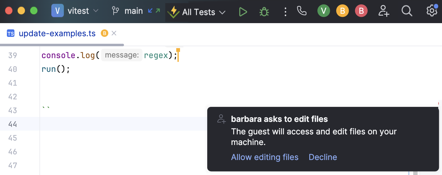 Host notification Host notification