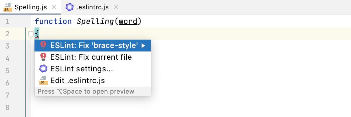 JavaScript linters: resolving problems JavaScript linters: resolving problems