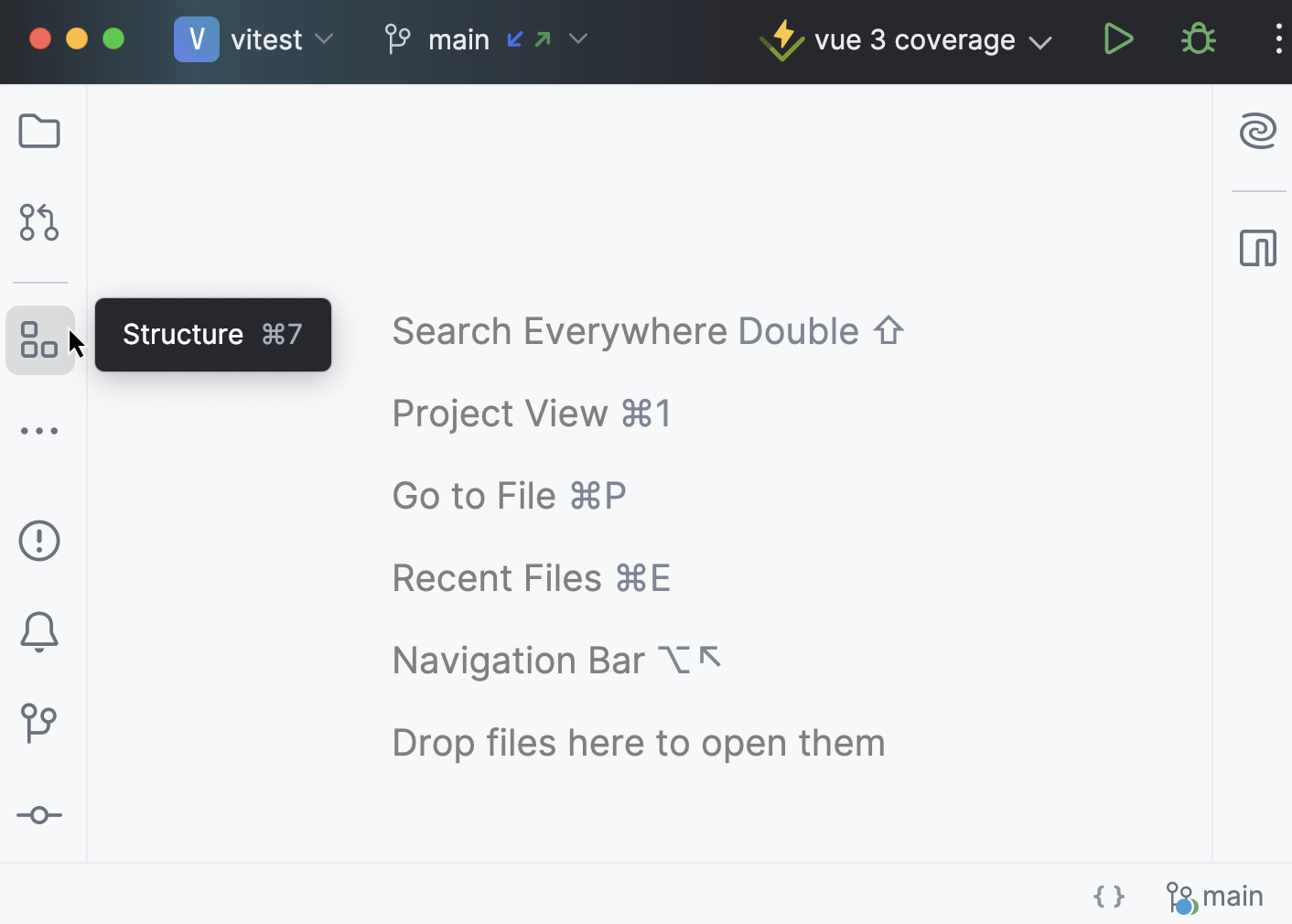 Tool window icon tooltips Tool window icon tooltips