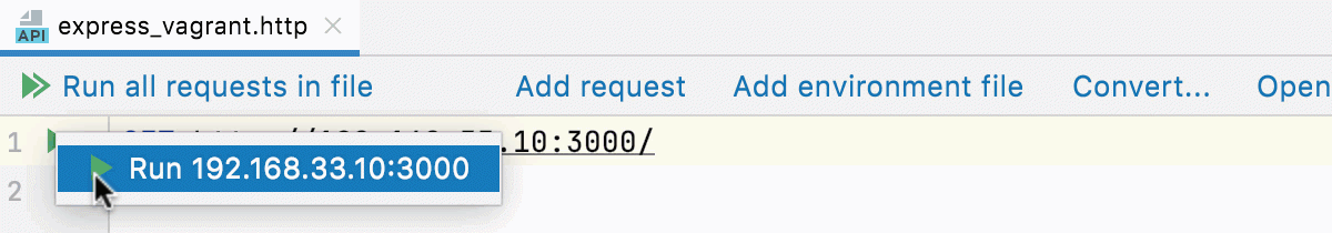 发起一个 HTTP 请求 发起一个 HTTP 请求