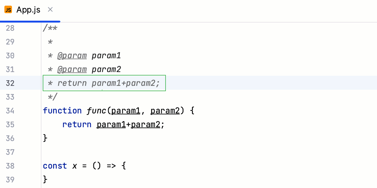 Escape JSDoc leading asterisks on copy and paste is on Escape JSDoc leading asterisks on copy and paste is on