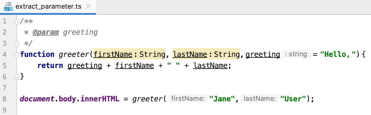 引入参数:result 引入参数:result