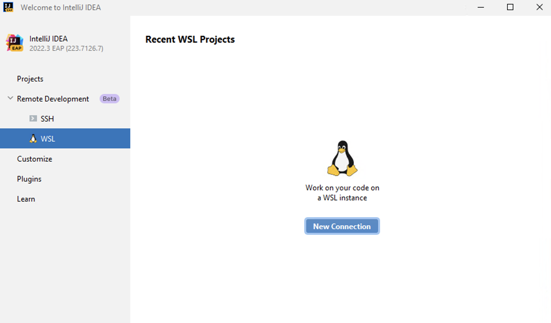 New Connection New Connection