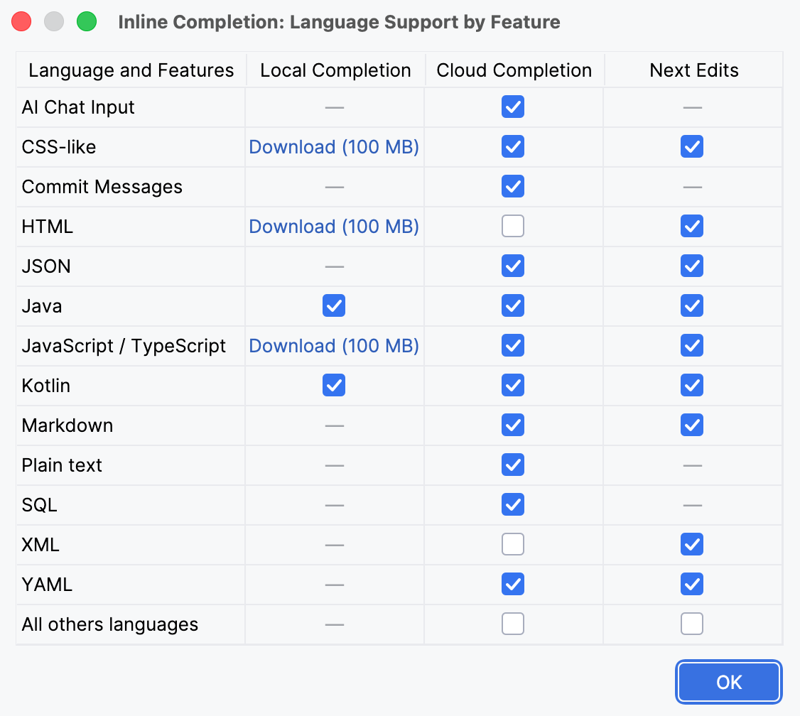 Advanced Settings Advanced Settings