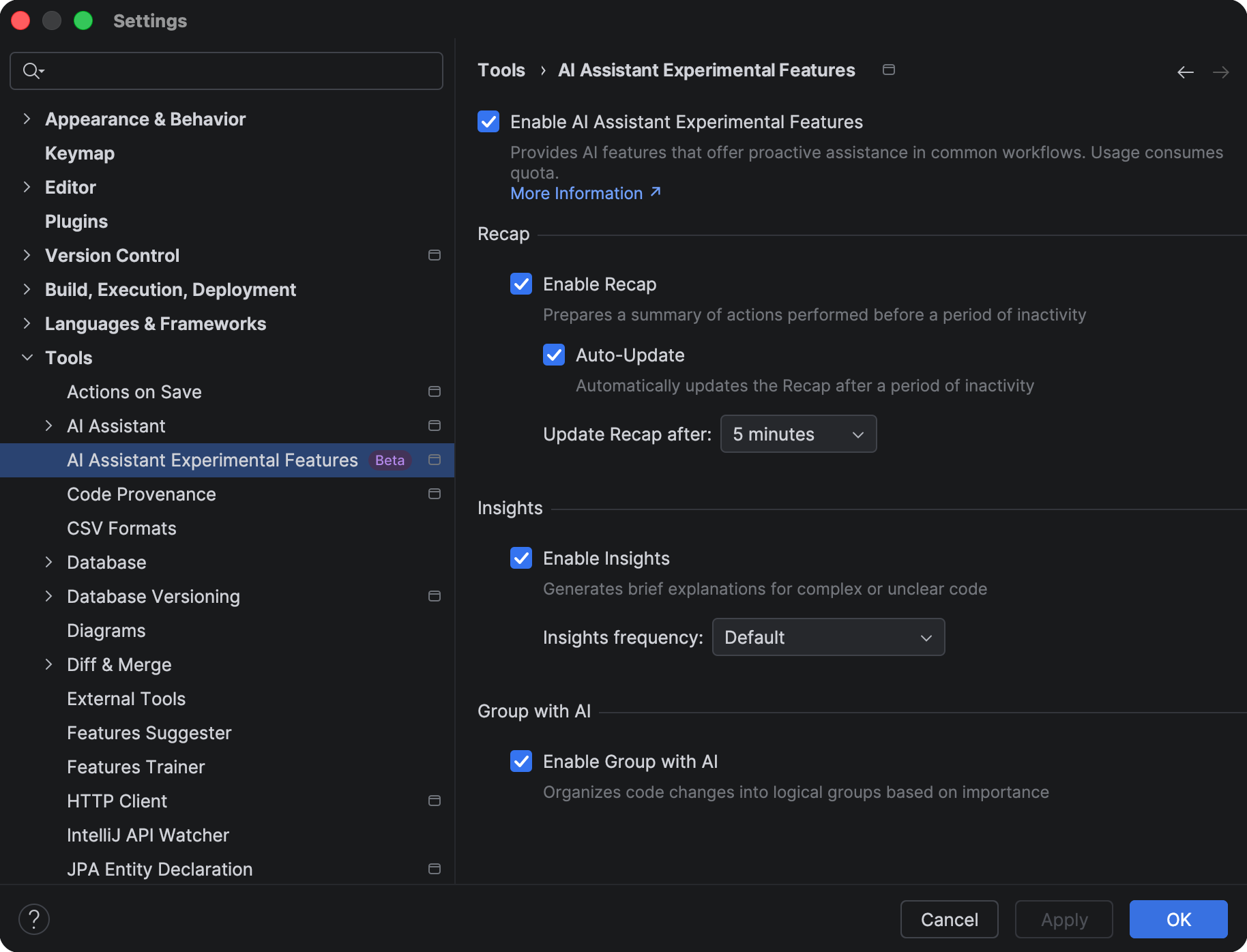 Recap | AI Assistant Documentation