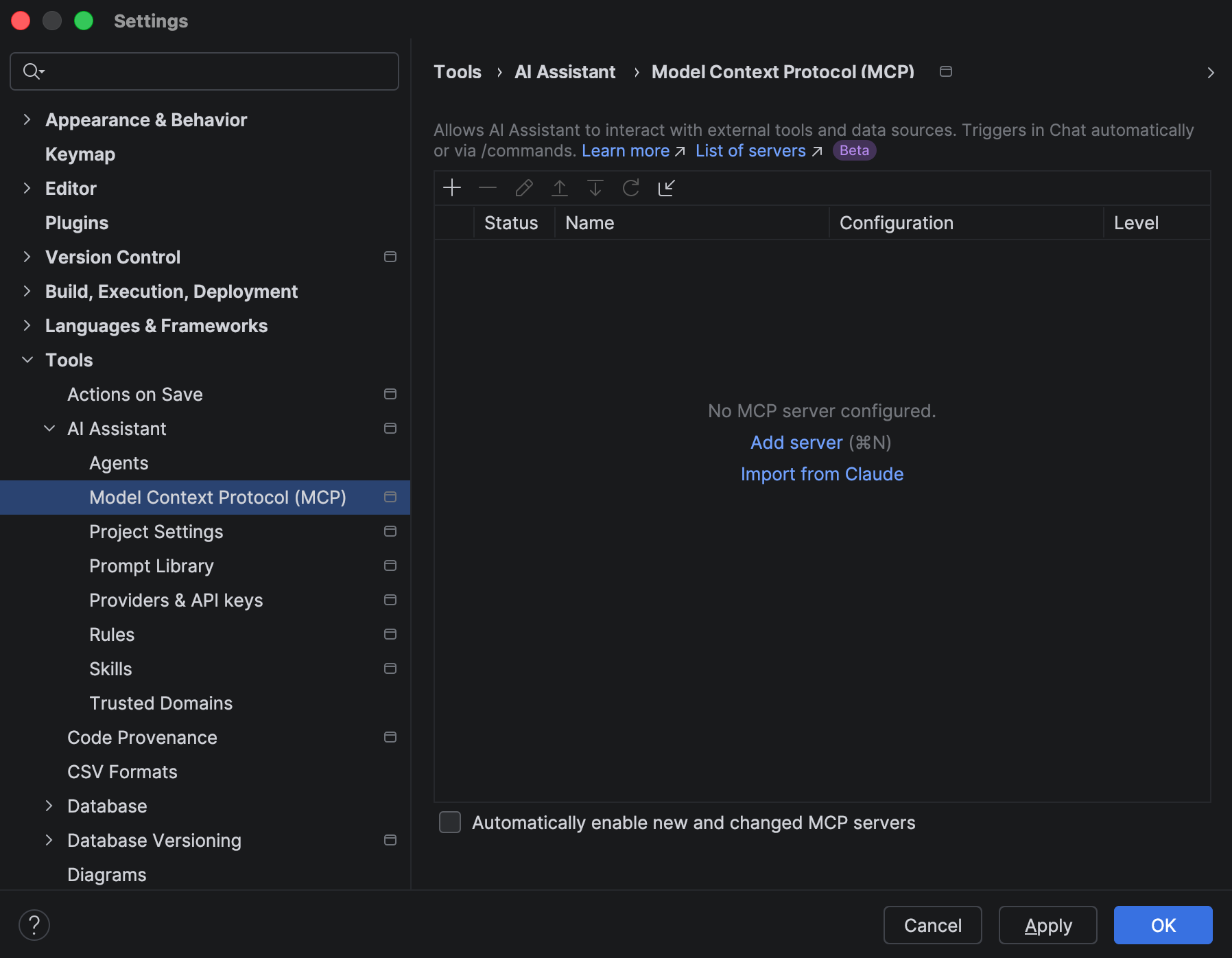 Model Context Protocol (MCP) | AI Assistant Documentation