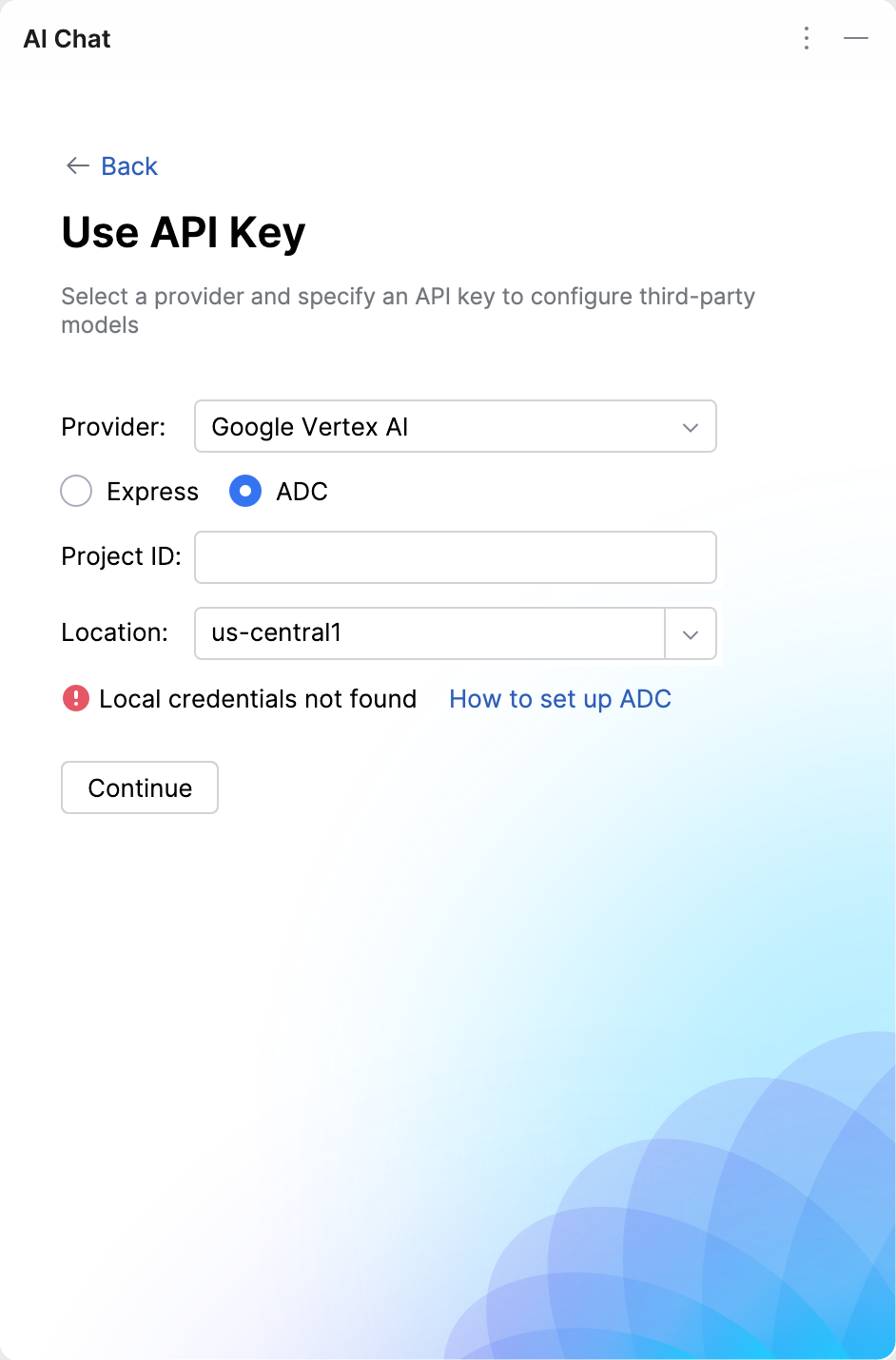 Google Vertex AI – ADC