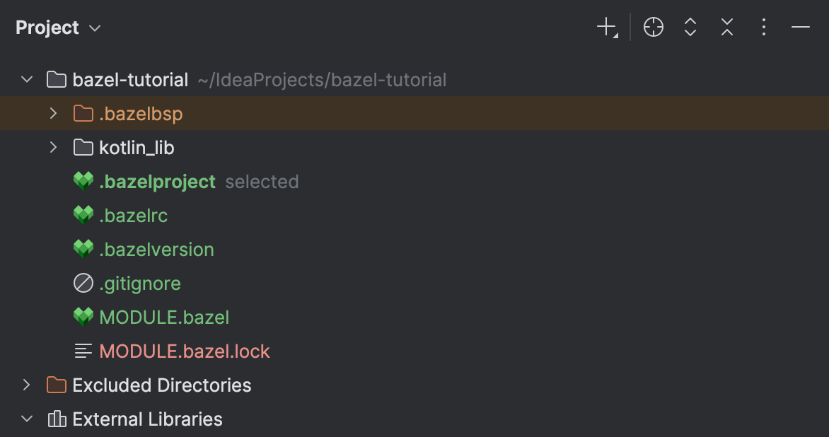Bazel Build File Example Tutorial: Get started with Bazel | IntelliJ IDEA Documentation