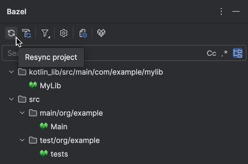Bazel Component Tutorial: Get started with Bazel | IntelliJ IDEA Documentation