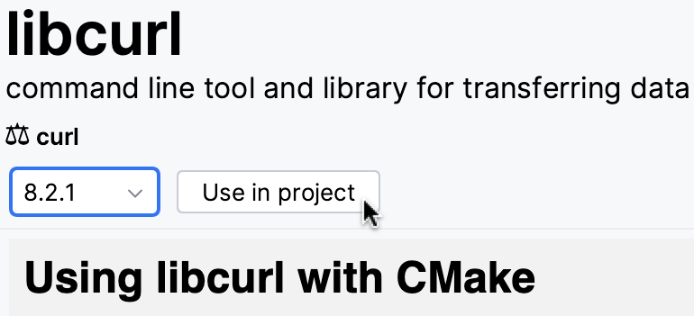 Adding a library to the project