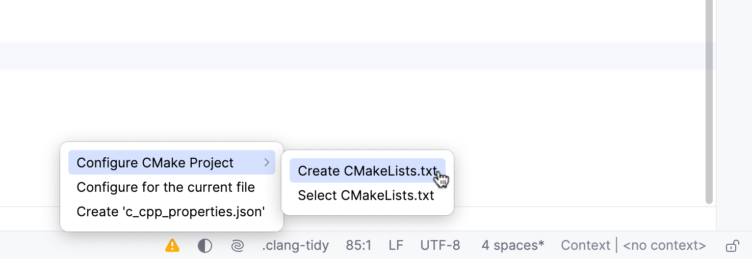 Create CMakeLists.txt