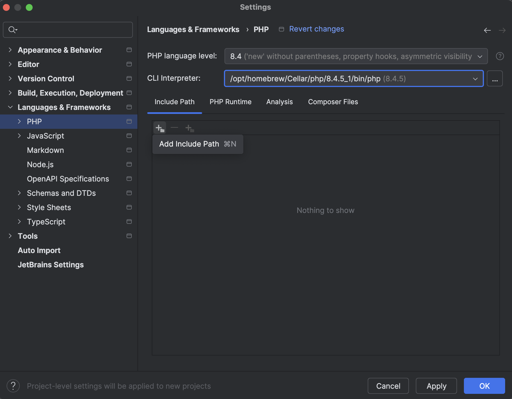 Configure include paths | PhpStorm Documentation