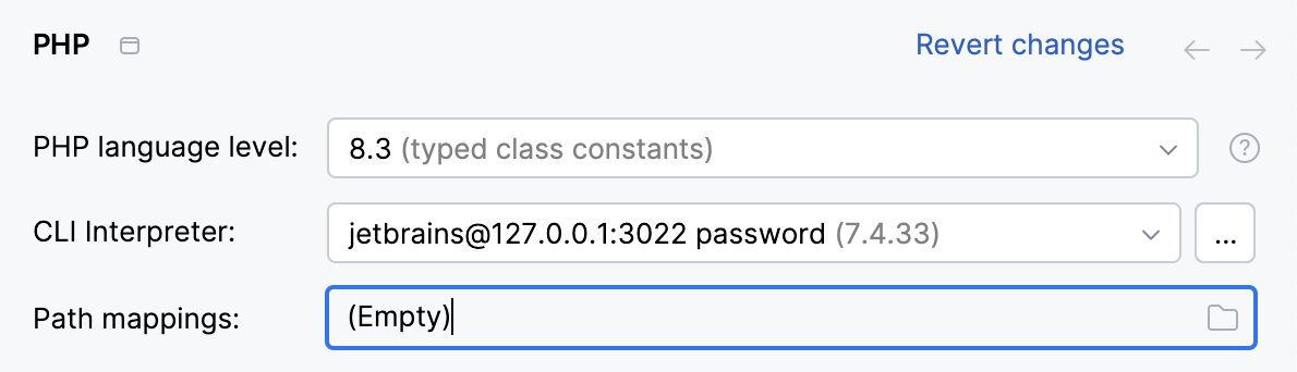Congiure path mappings Congiure path mappings