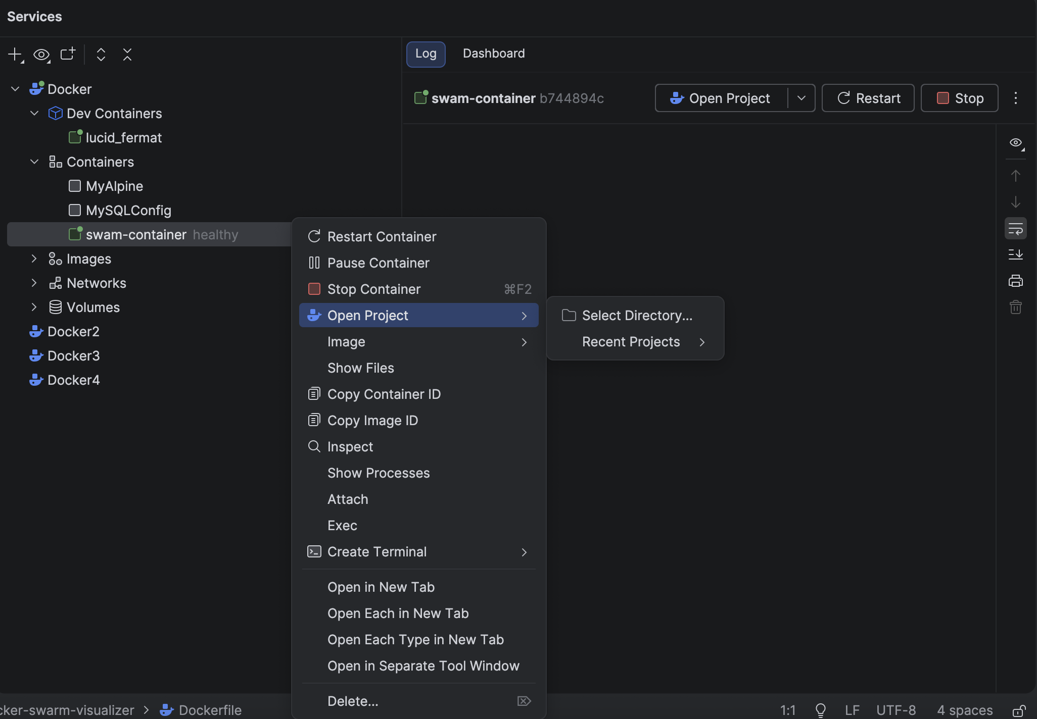 Docker containers | IntelliJ IDEA Documentation