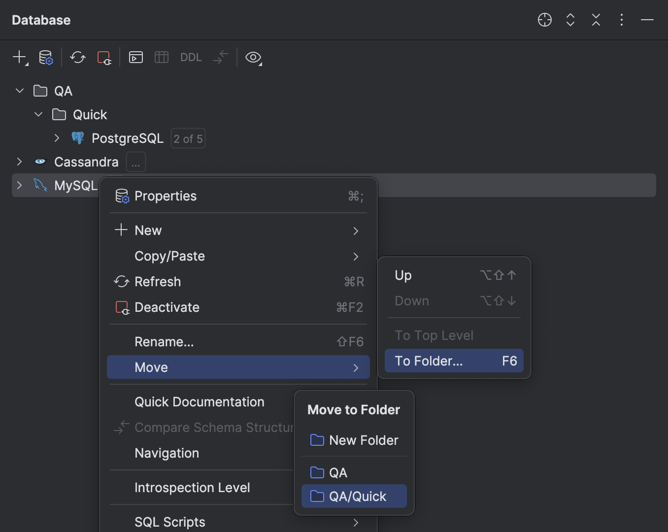 数据库工具窗口 | IntelliJ IDEA 文档