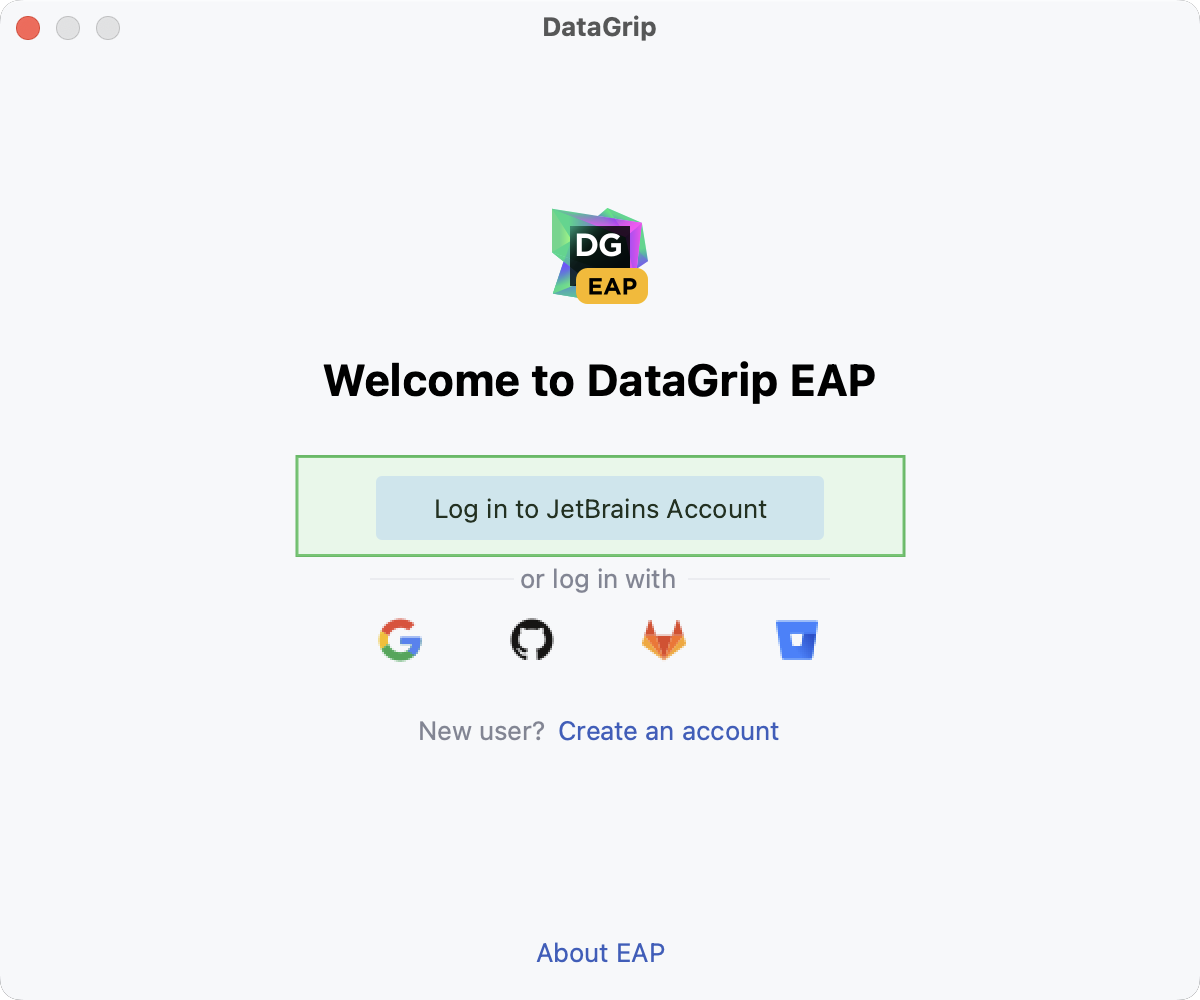 Log in with existing account Log in with existing account
