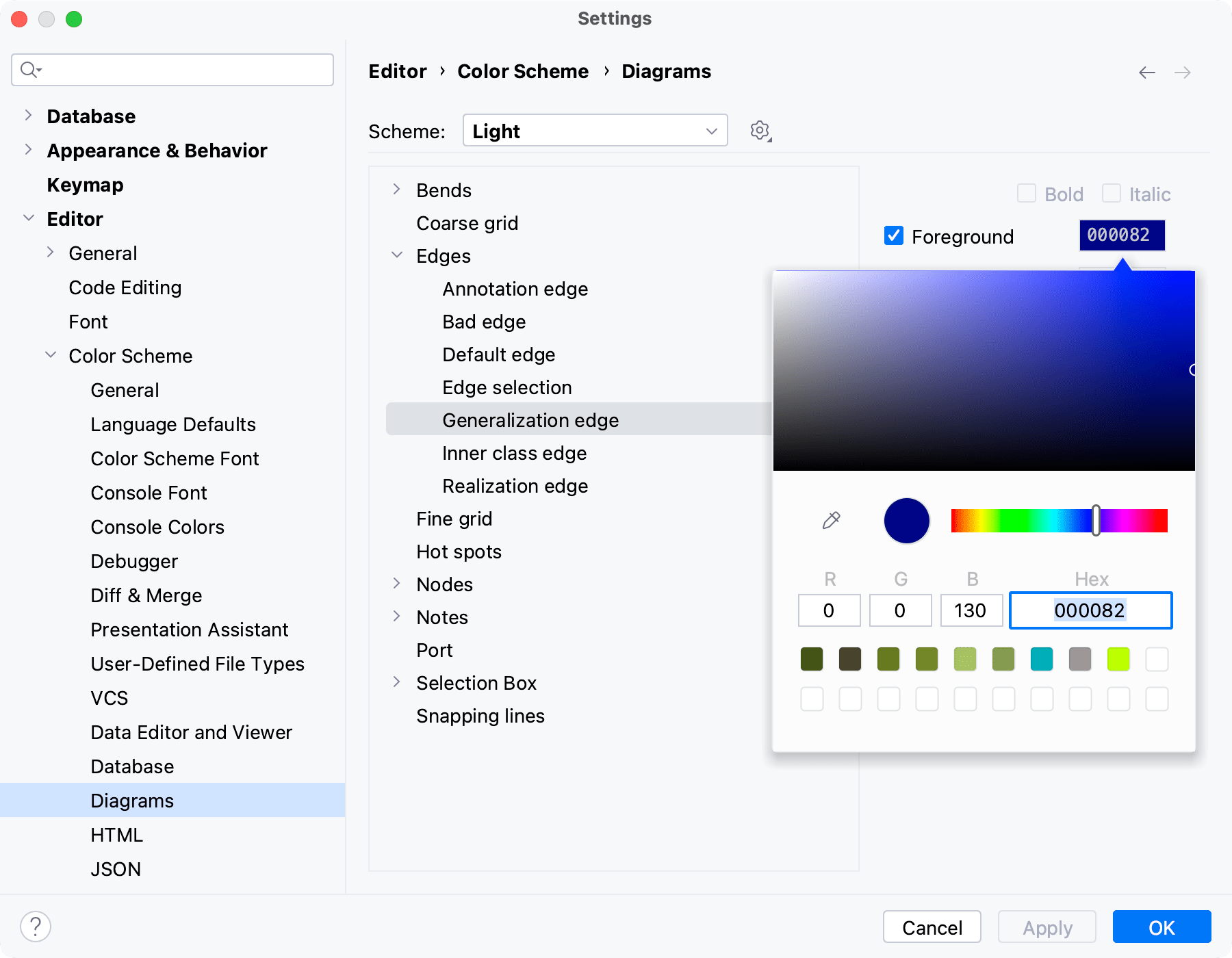 Change the color of a link Change the color of a link