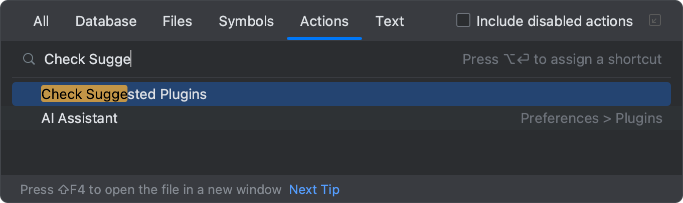 Plugins | DataGrip 文档