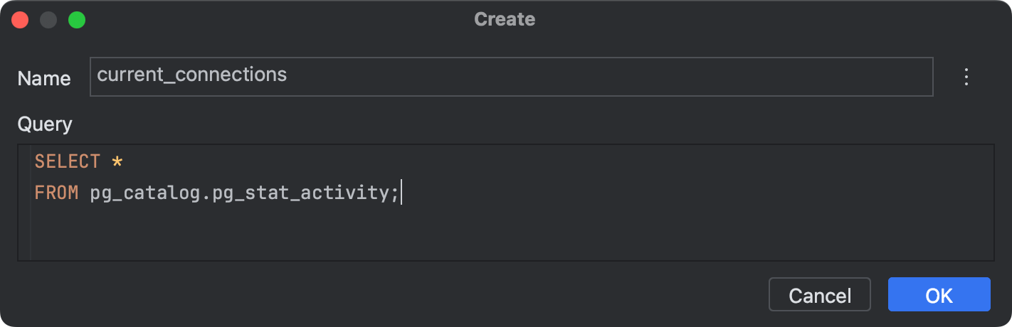 Virtual views | RustRover Documentation