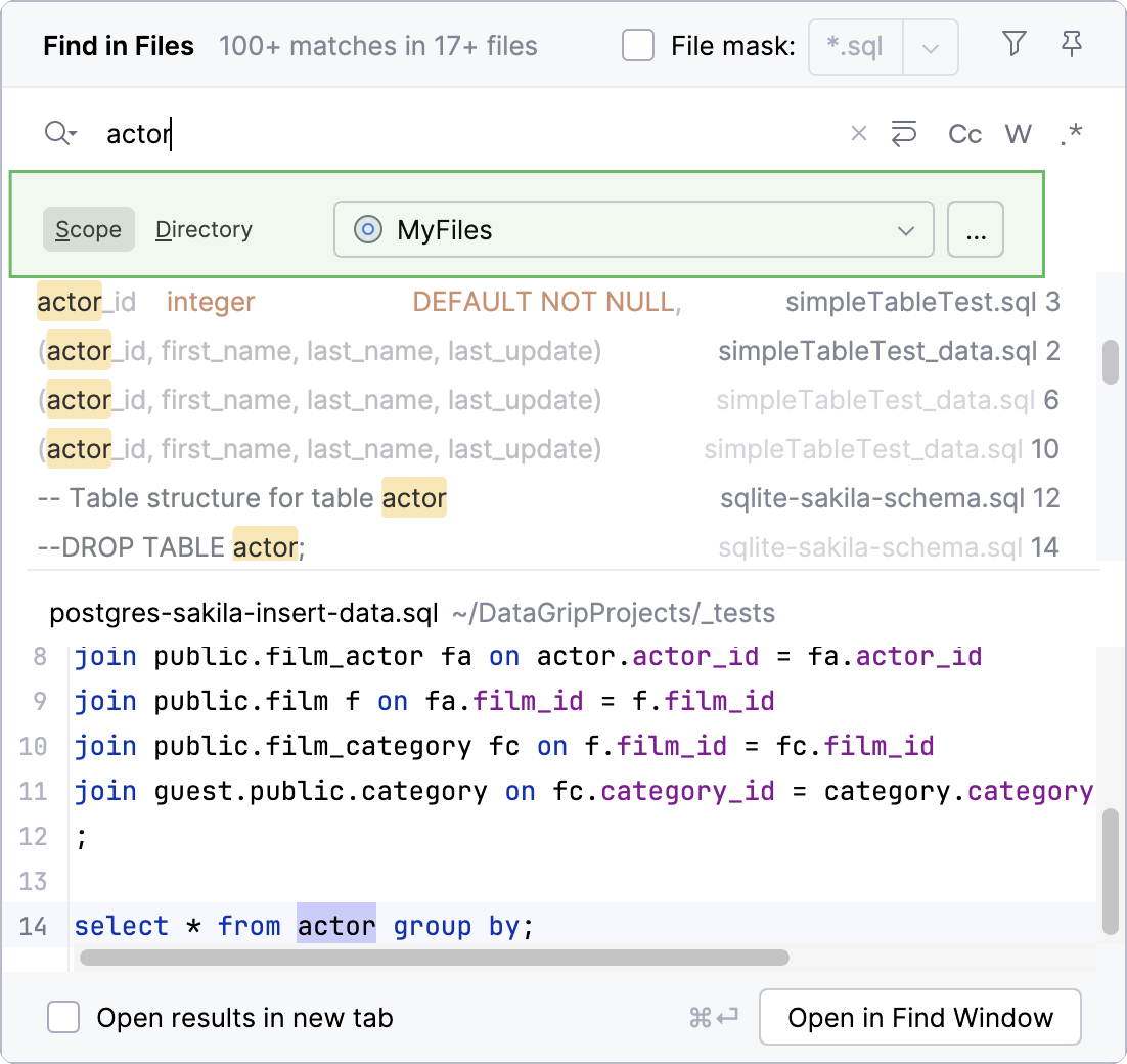 Limit search and replace results