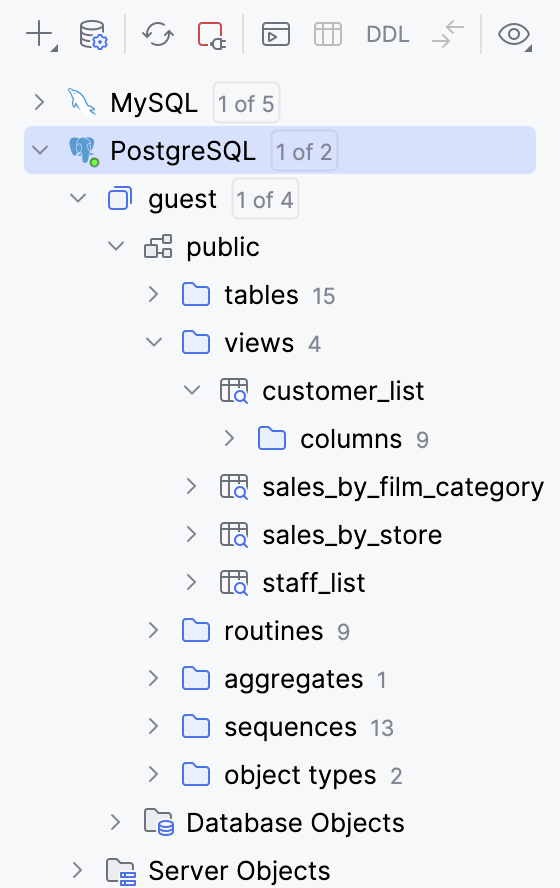 The Show tree indent guides setting is disabled The Show tree indent guides setting is disabled