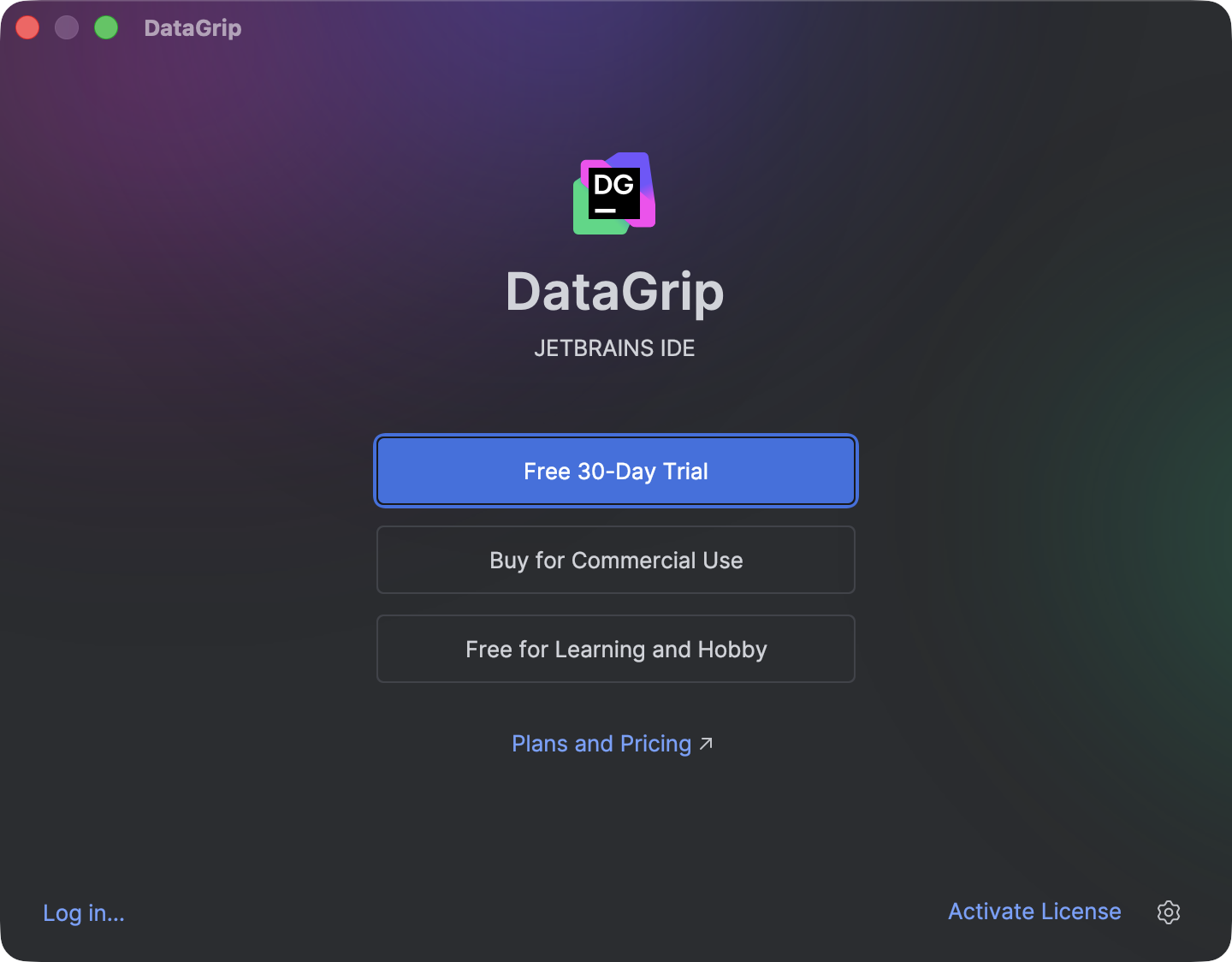 Start a trial period manually