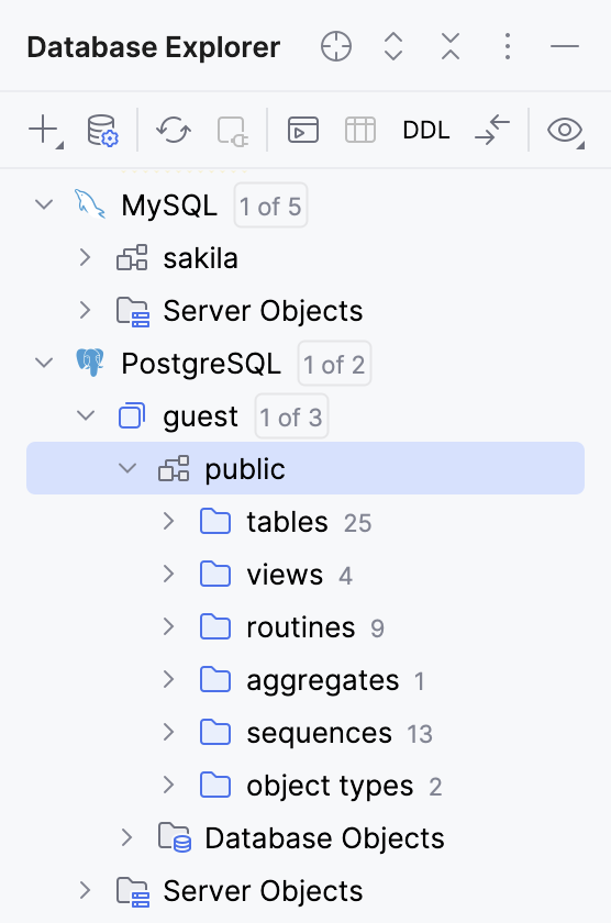 Tree indent guides in the tool window are disabled Tree indent guides in the tool window are disabled