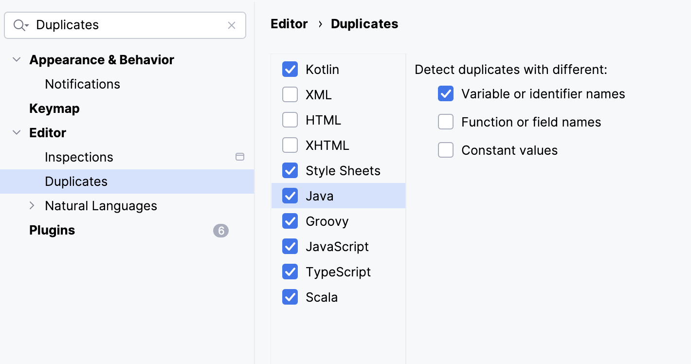Anonymize constructs