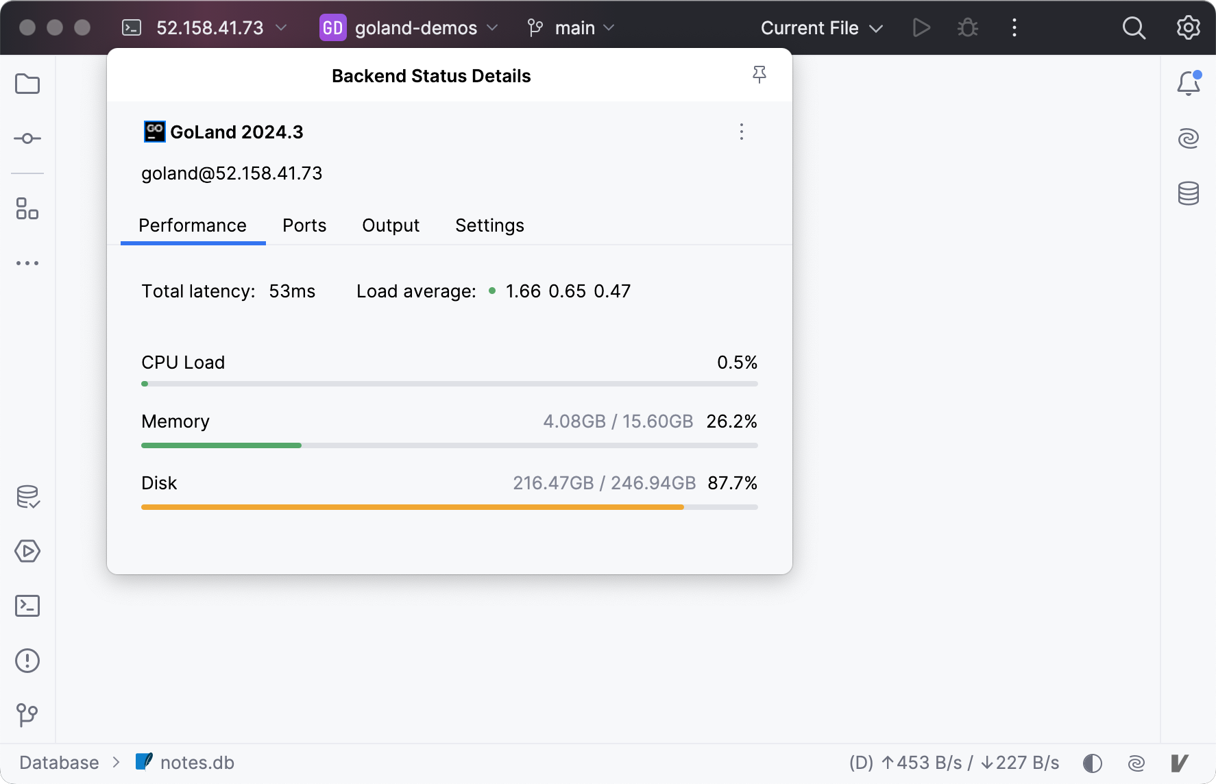 main toolbar main toolbar