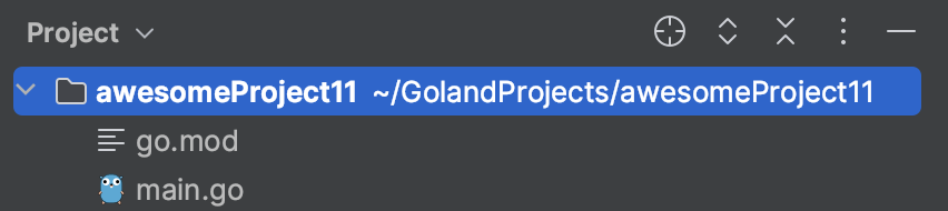Project tool window | GoLand Documentation