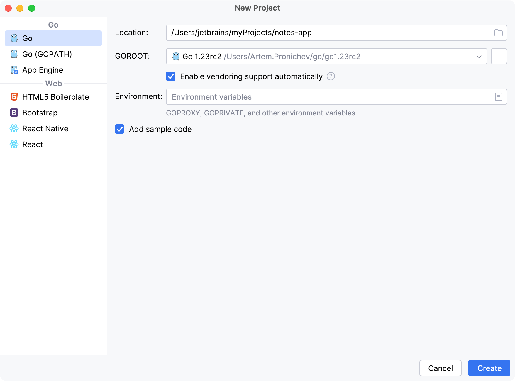 Initialize the Project Initialize the Project