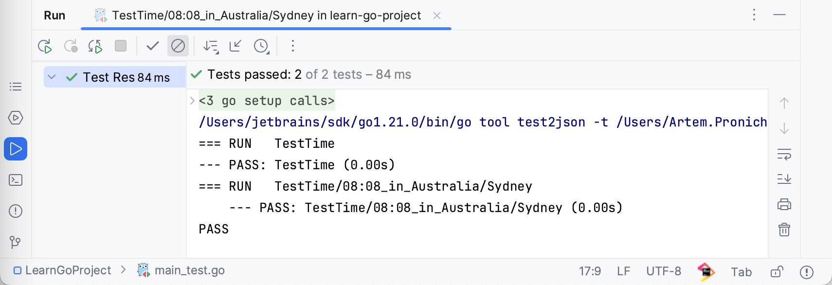 Running all tests in a folder, stopping, and rerunning a single test Running all tests in a folder, stopping, and rerunning a single test