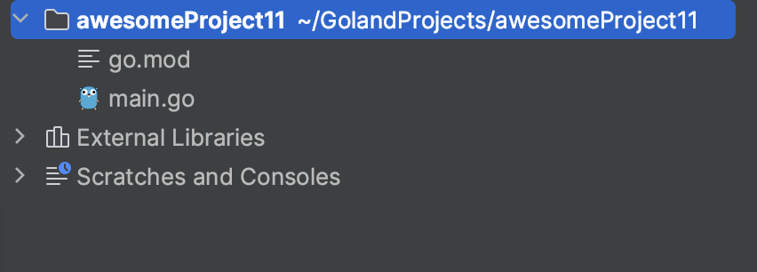 Project tool window | GoLand Documentation