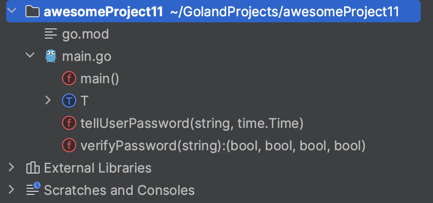 Project tool window | GoLand Documentation