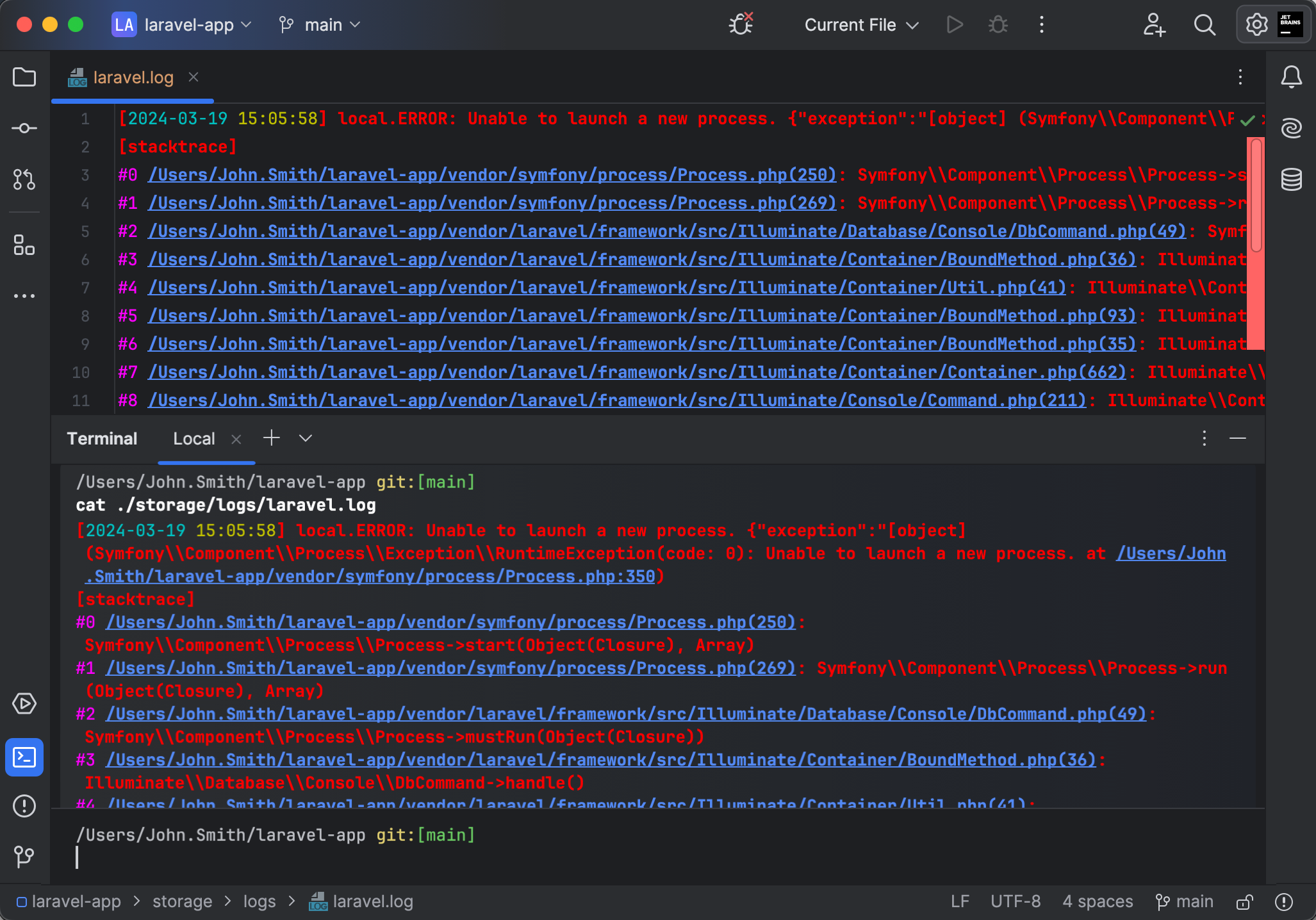 Log Highlighting | PhpStorm Documentation