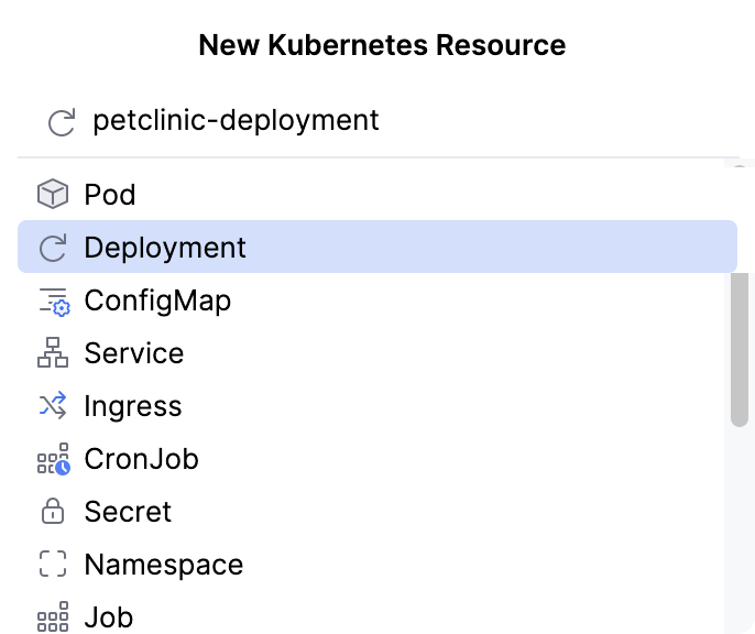 Create a new Deployment