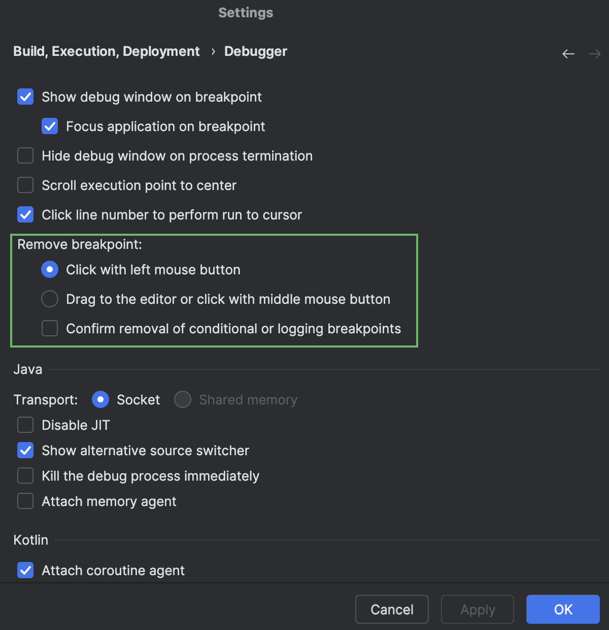 Configuring JavaScript debugger | IntelliJ IDEA Documentation