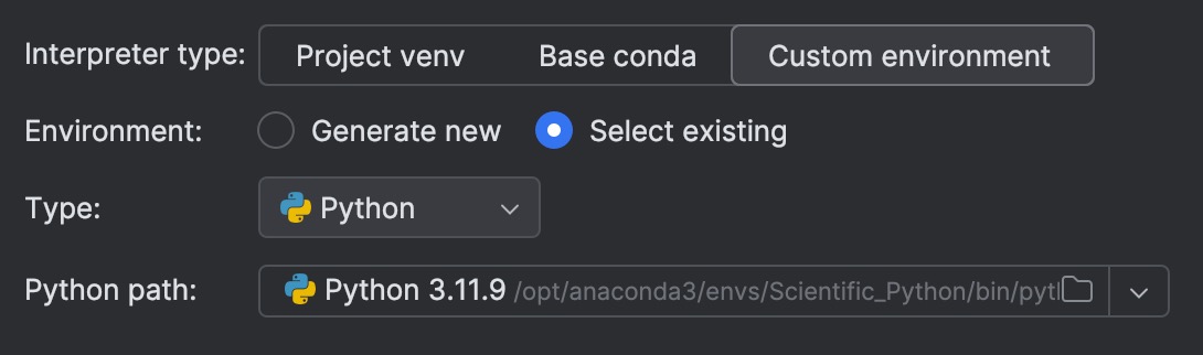 Create a Python project | IntelliJ IDEA Documentation