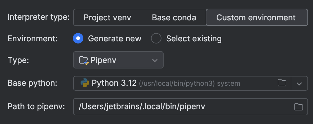 Create a Python project | IntelliJ IDEA Documentation