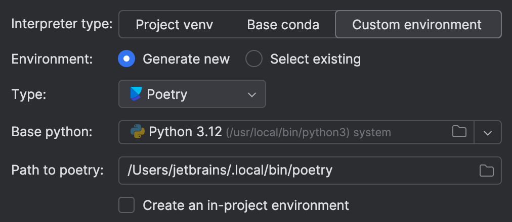 Create a Python project | IntelliJ IDEA Documentation