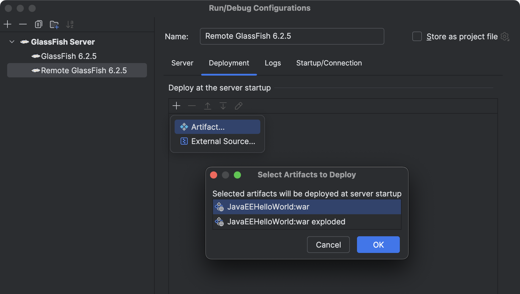 Tutorial: Your first Jakarta EE application | IntelliJ IDEA Documentation